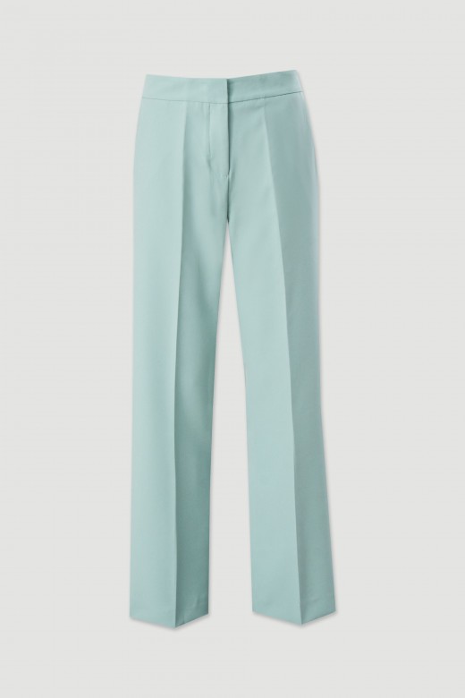 Classic high-waisted pants