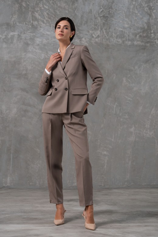Blazer en tejido forrado Blazer en tejido forrado