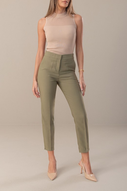 Pantalon classique avec ceinture lastique