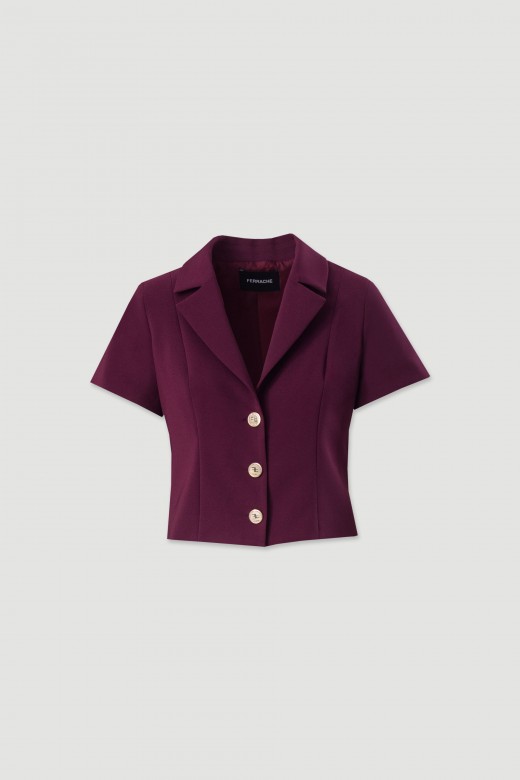 Classic cropped jacket