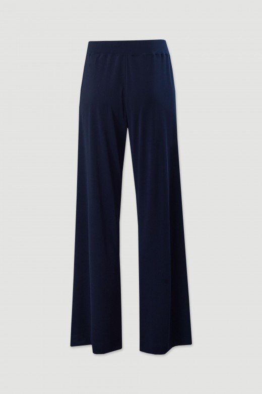 Pantalón de punto wide leg Pantalón de punto wide leg