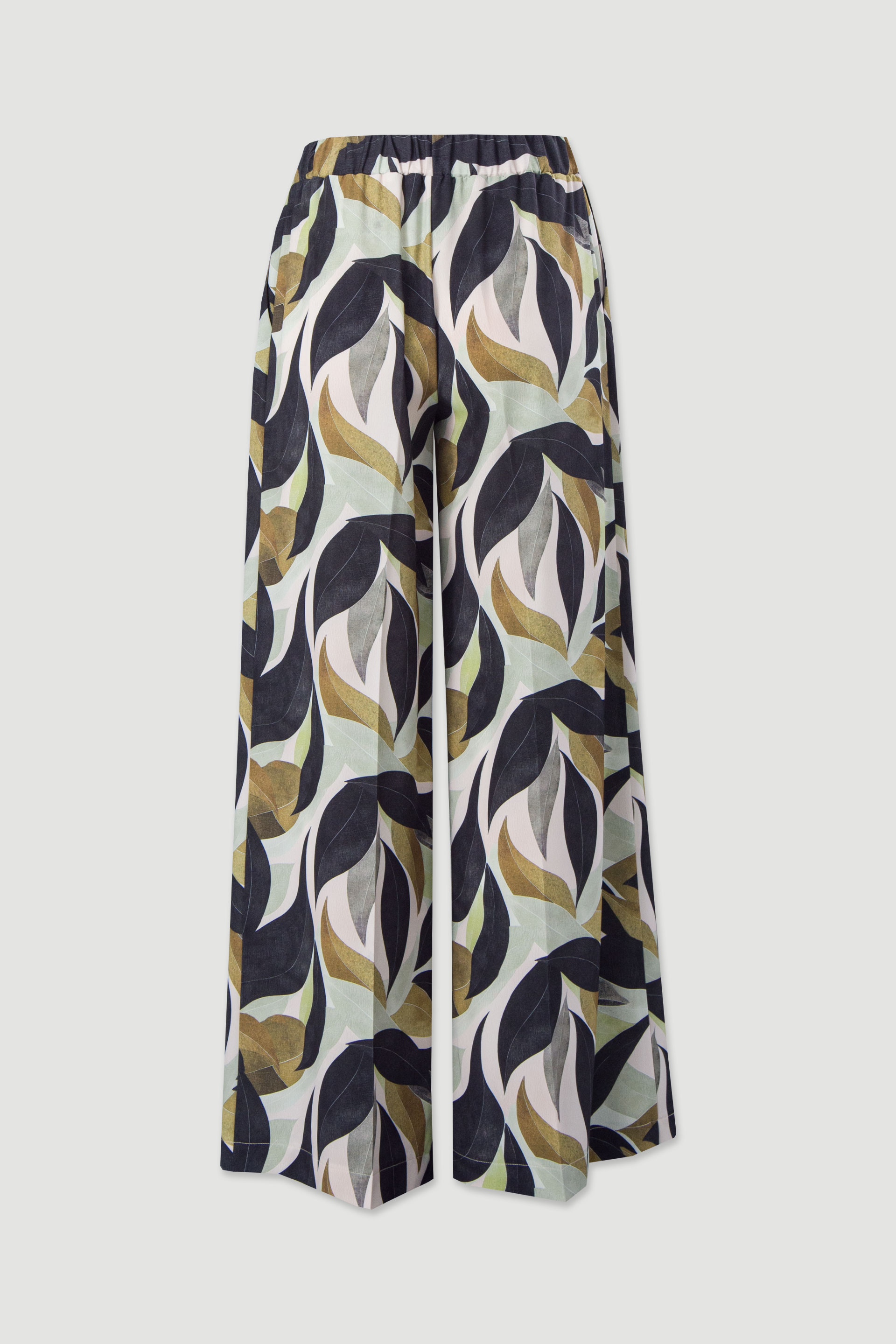 Calça fluida estampada