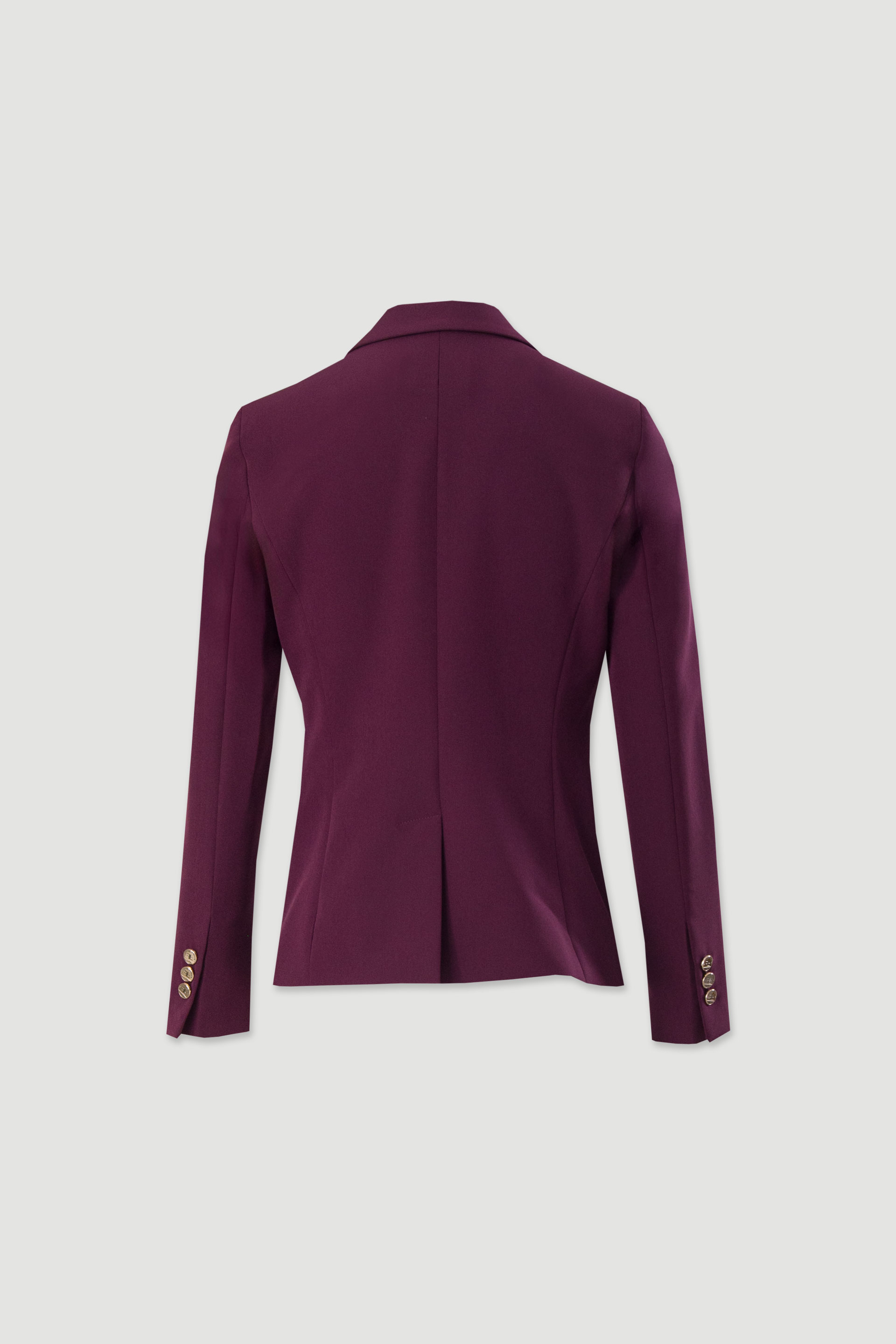 Blazer classique de tailleur avec boutons métalliques