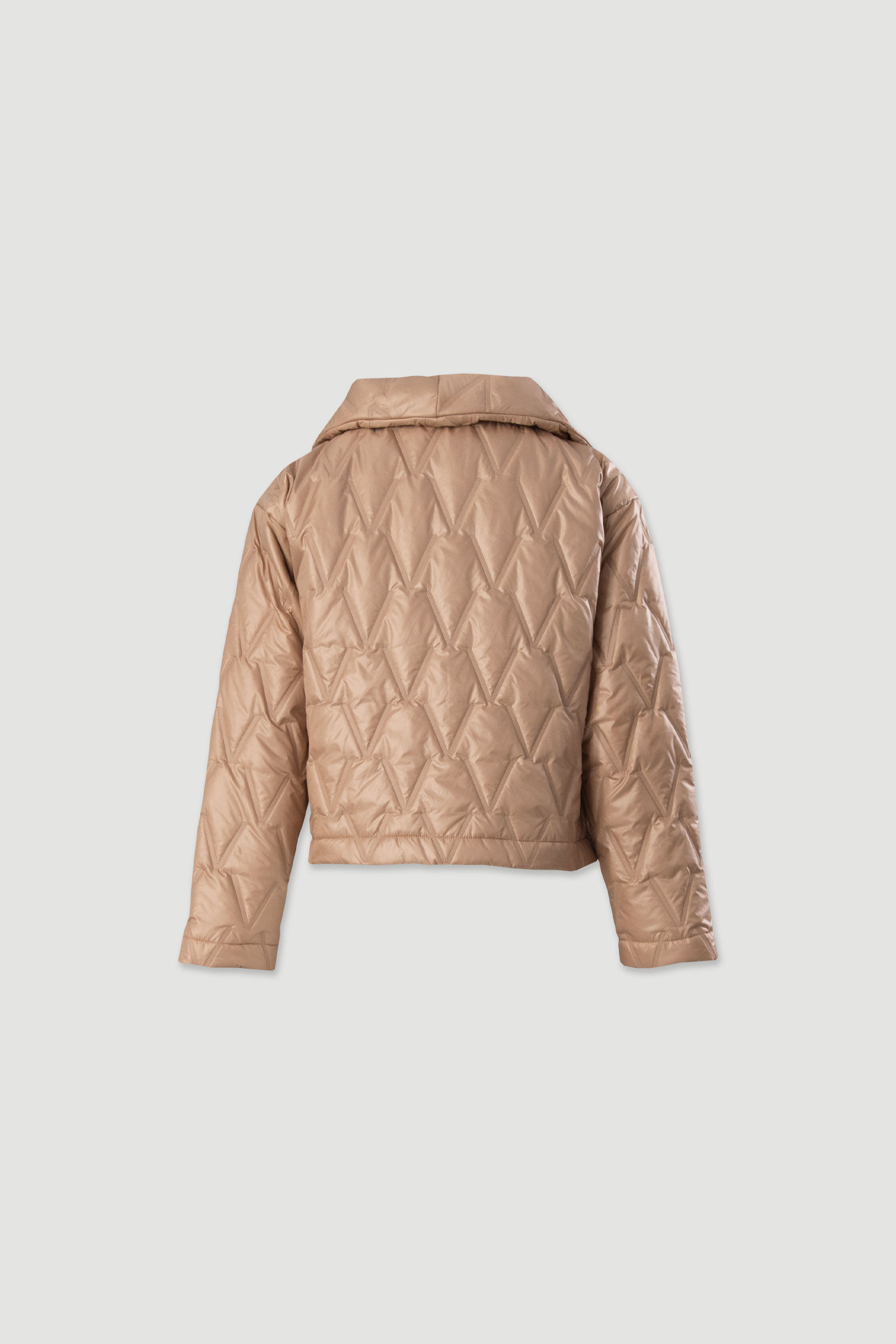 Cazadora acolchada semi-impermeable