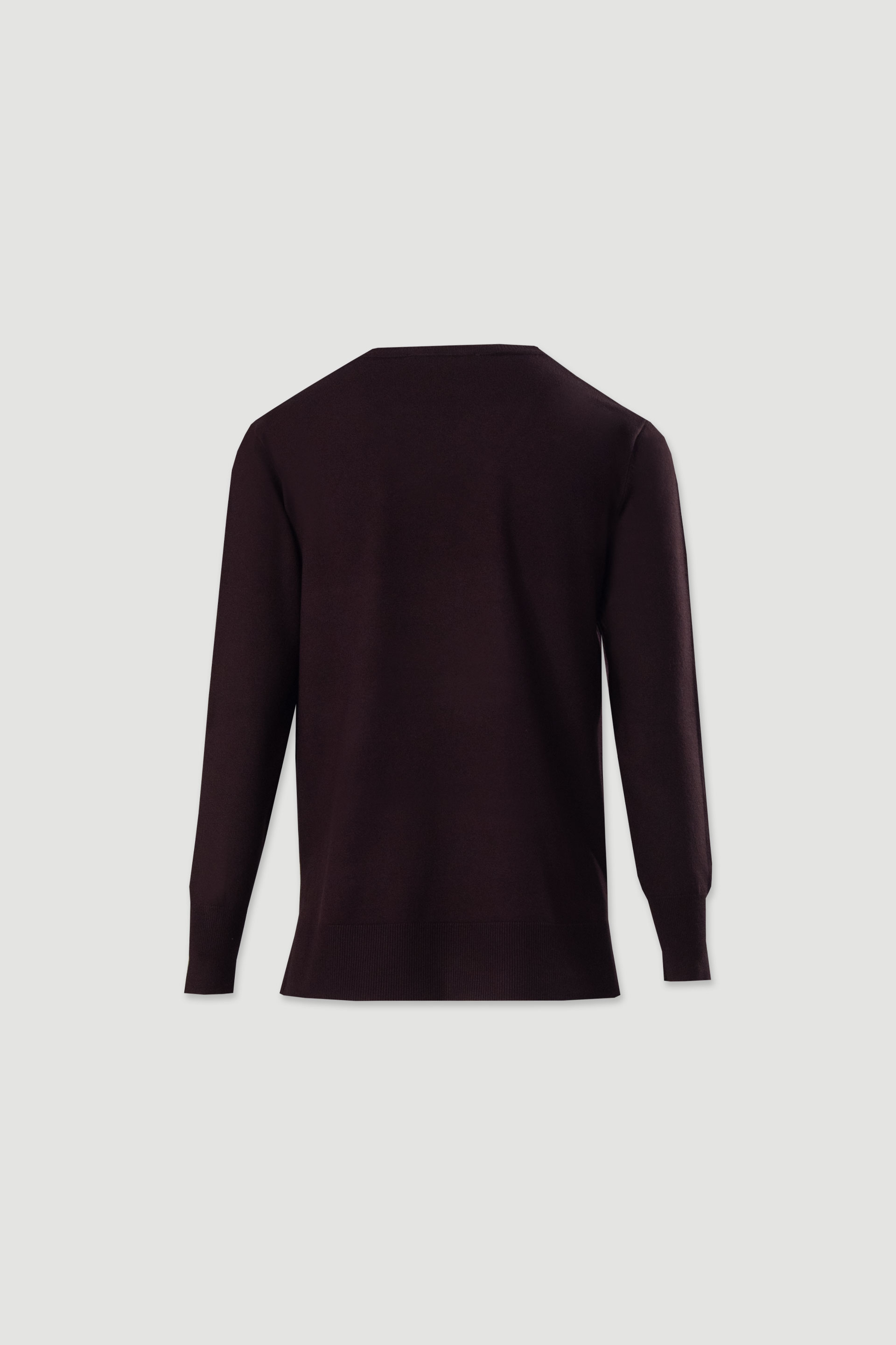 Túnica de malha com decote em v