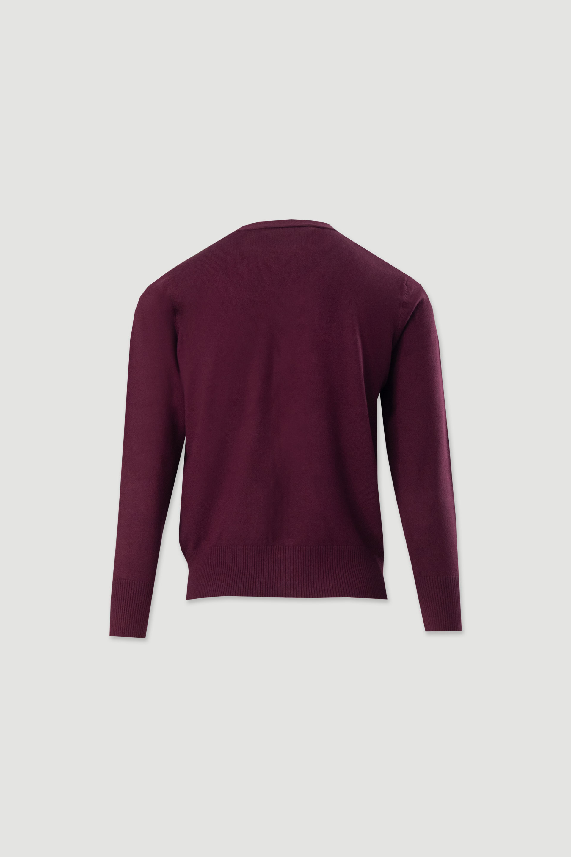 Basic knit cardigan with logo buttons