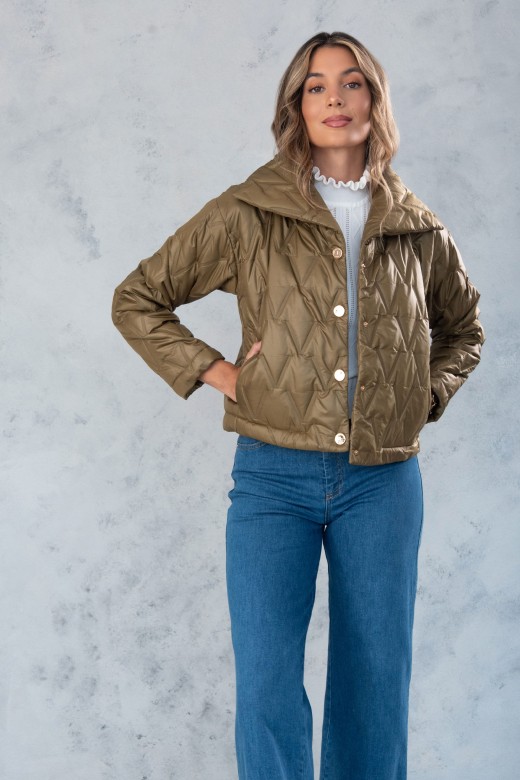 Bluso acolchoado semi-impermevel