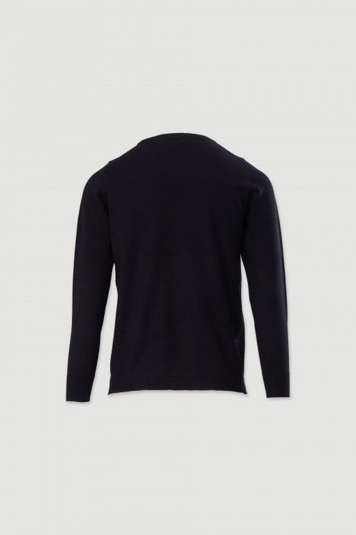 Pull basique en maille