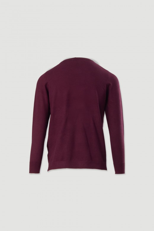 Pull basique en maille