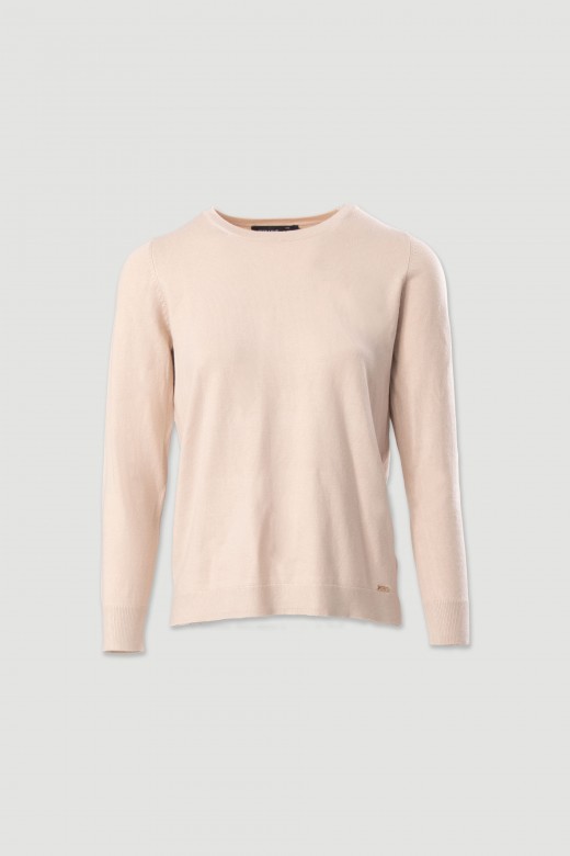 Pull basique en maille