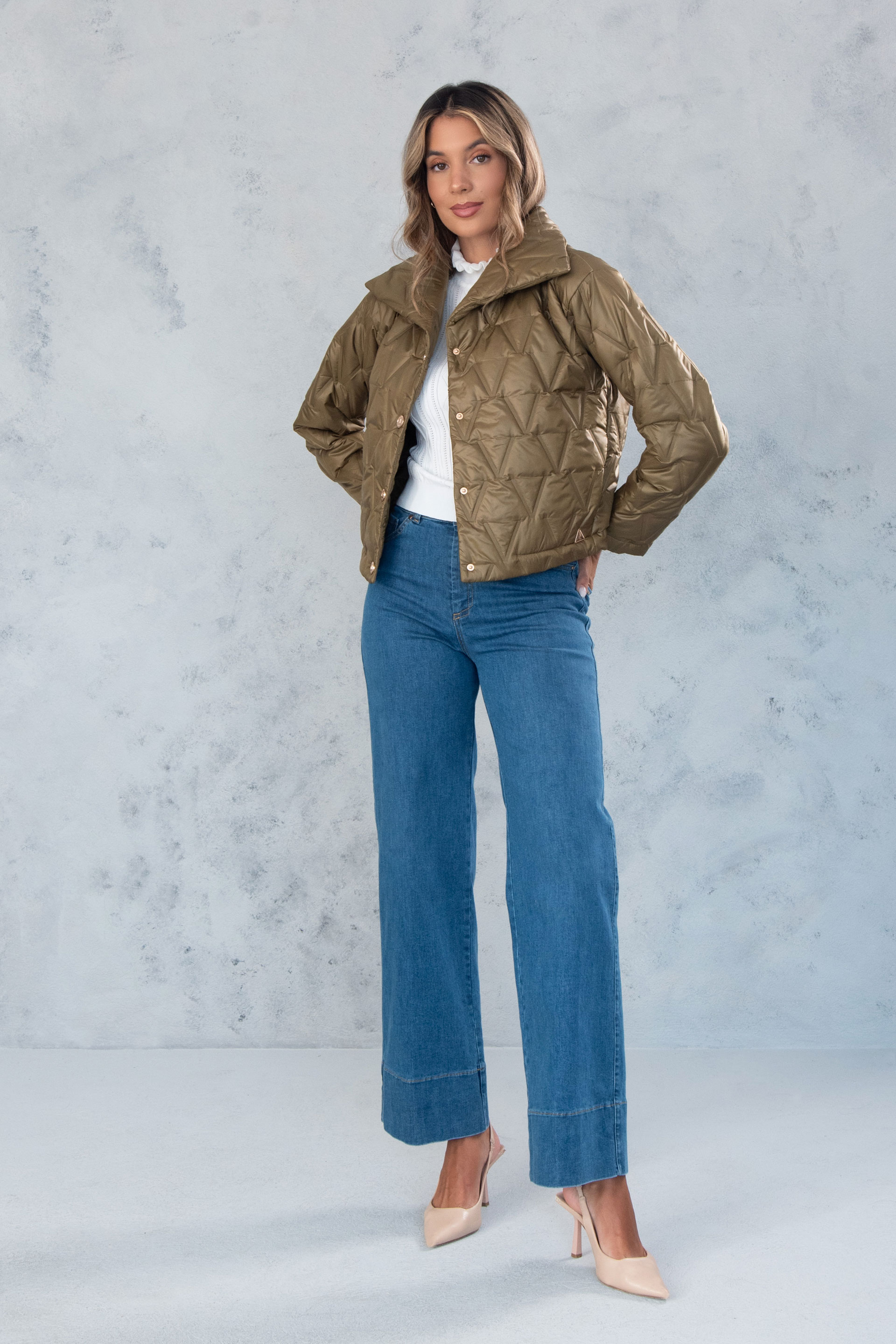 Blouson matelassé semi-imperméable