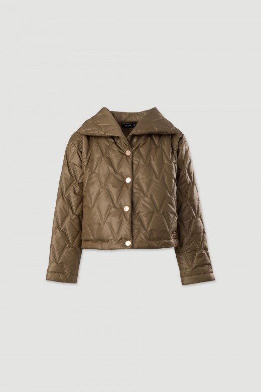 Bluso acolchoado semi-impermevel