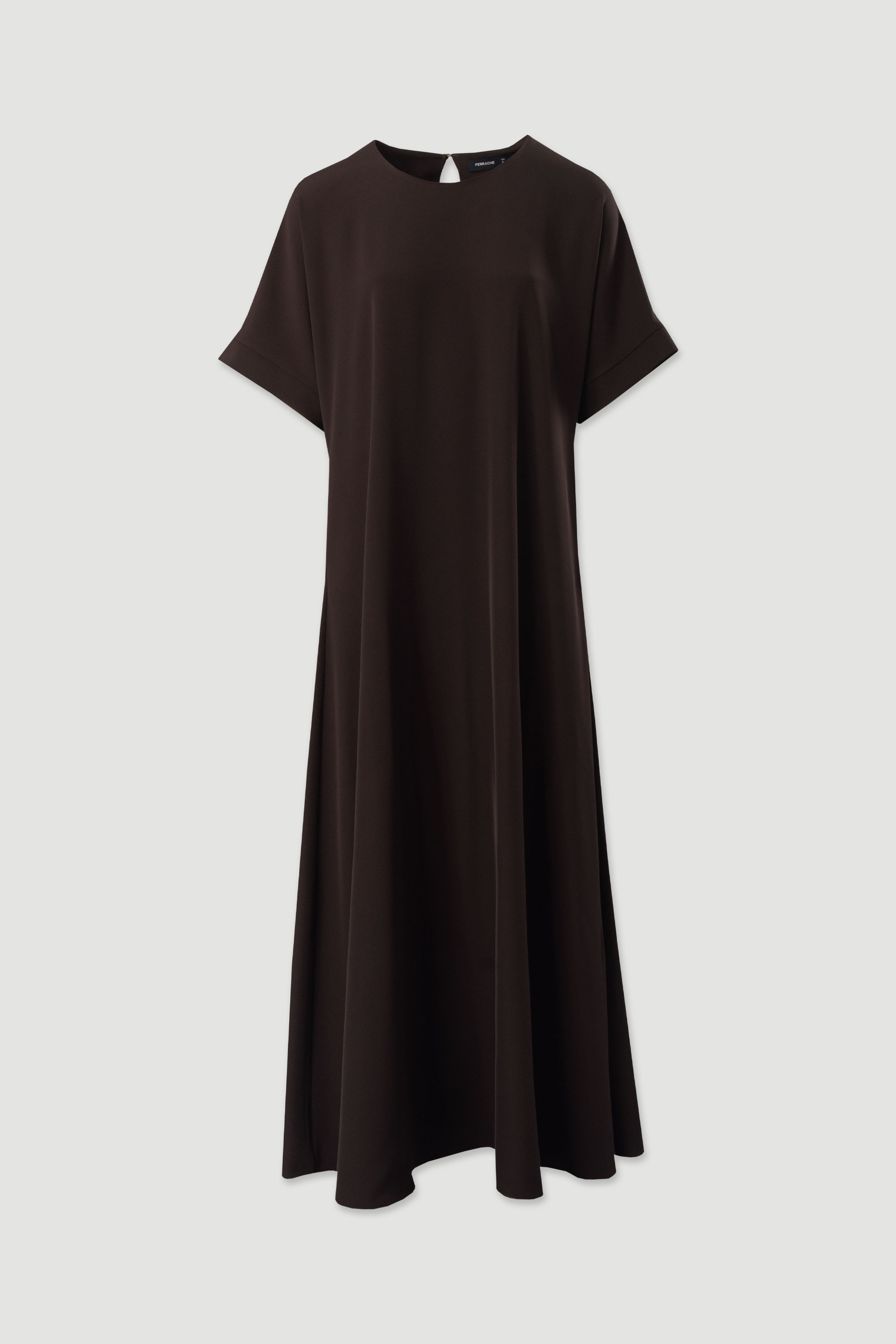 Robe longue fluide avec poches