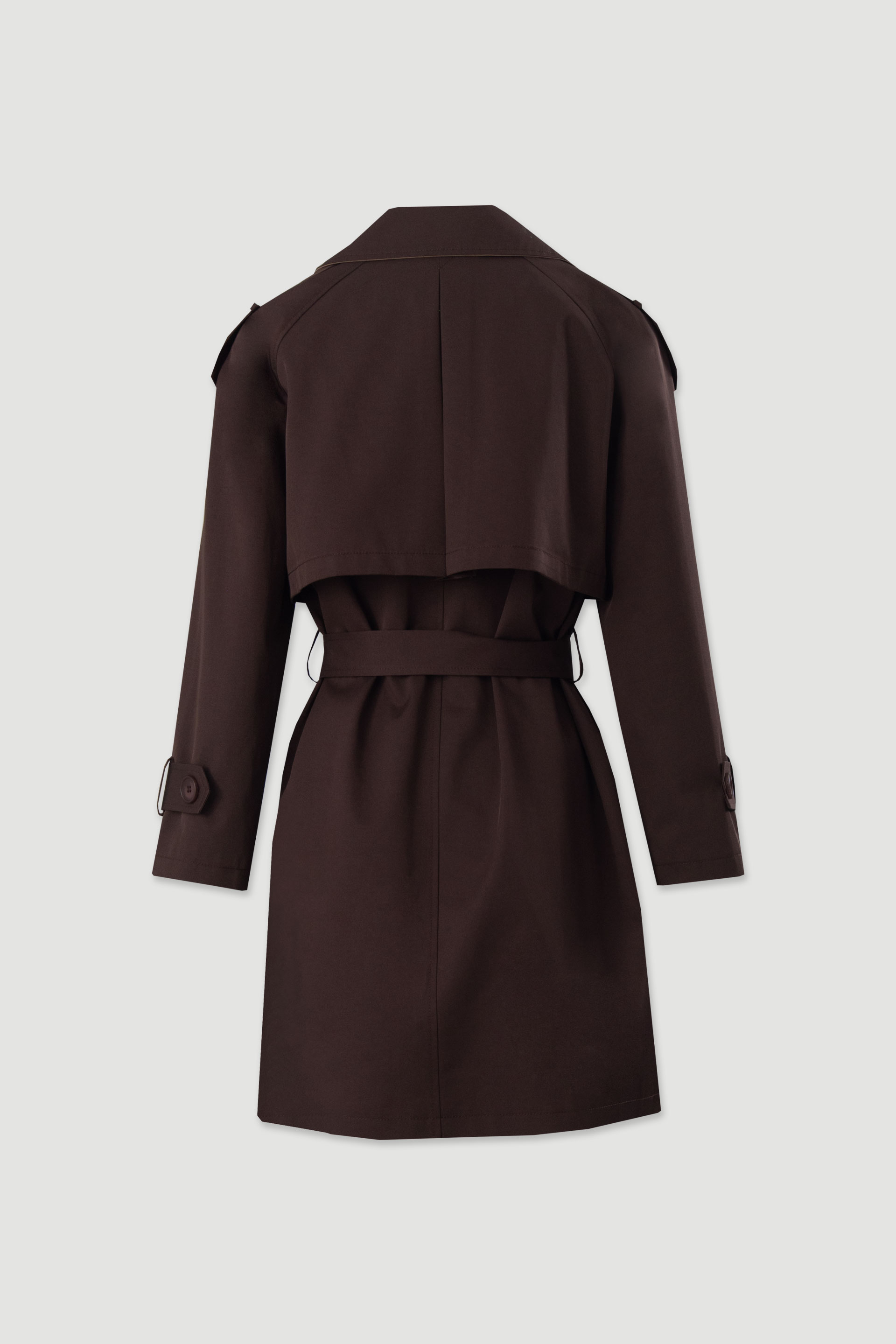 Classic trench coat with belt