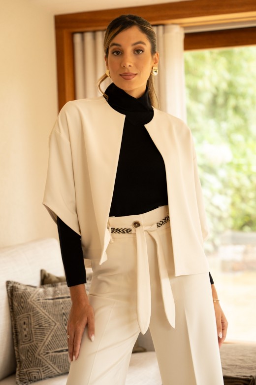 Veste ouverte  coupe fluide