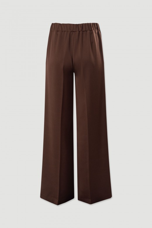 Cala wide leg acetinada