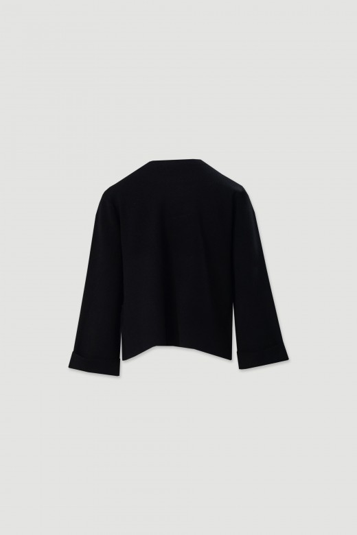Cardigan fluide en maille