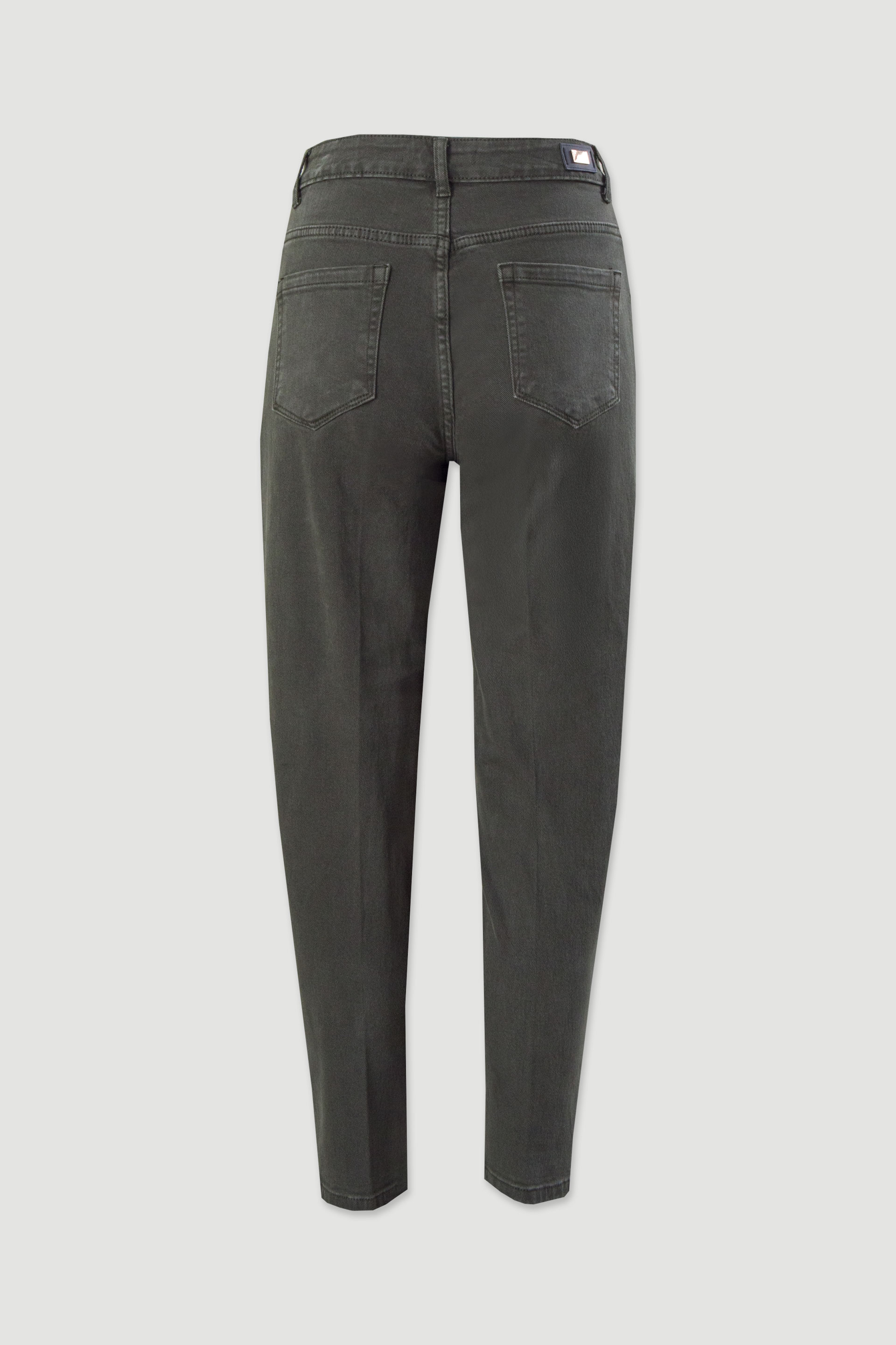 Mom fit jeans in cotton blend