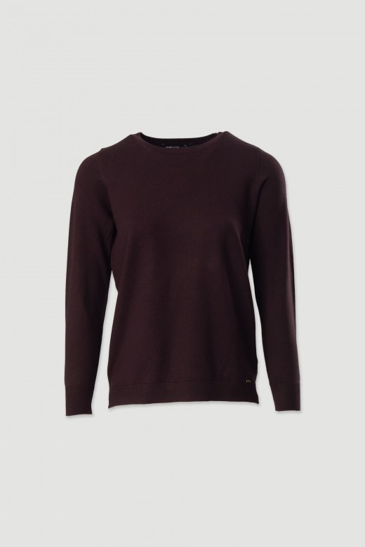 Pull basique en maille
