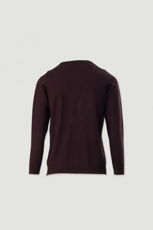 Pull basique en maille