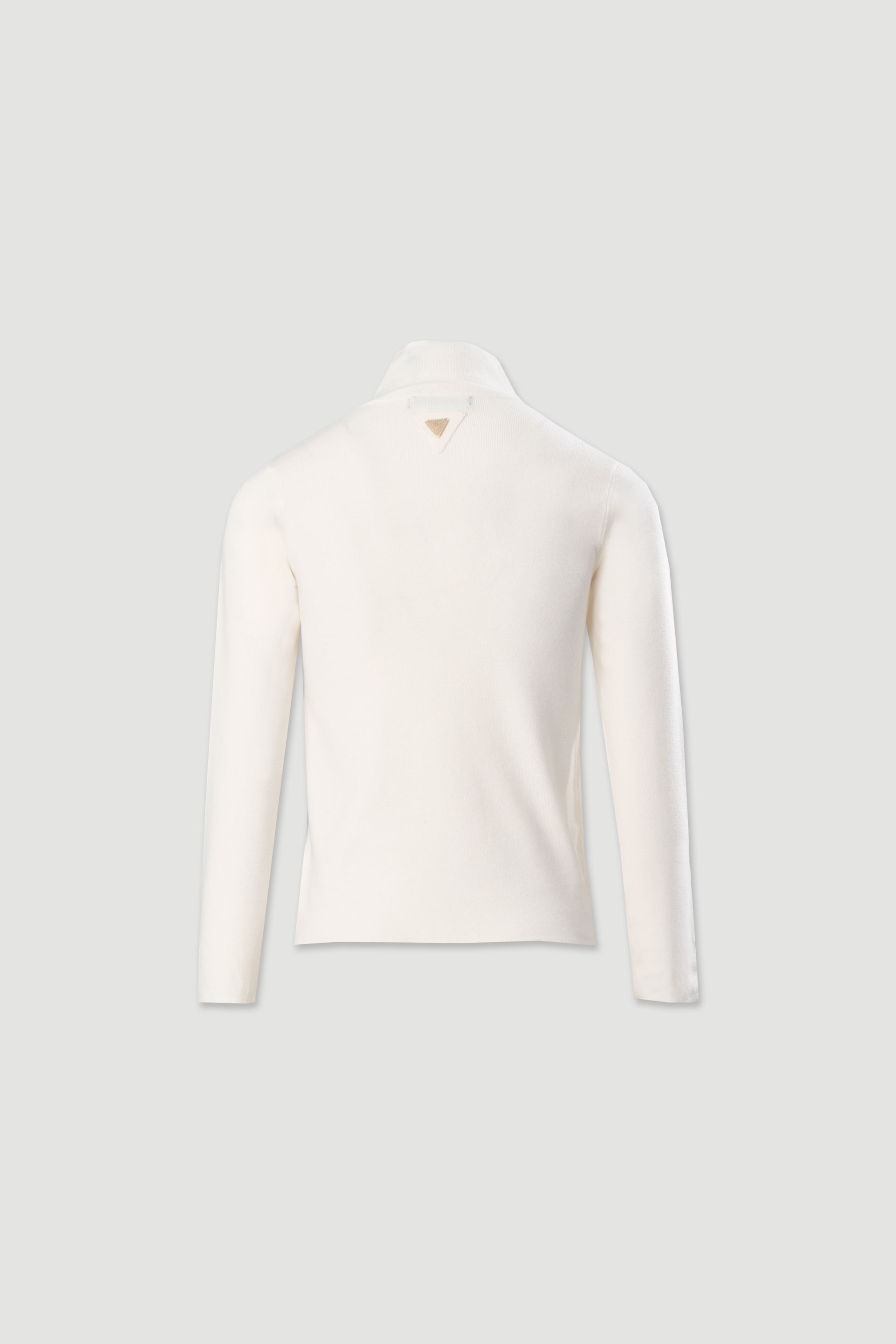 Jersey de punto con cuello cruzado