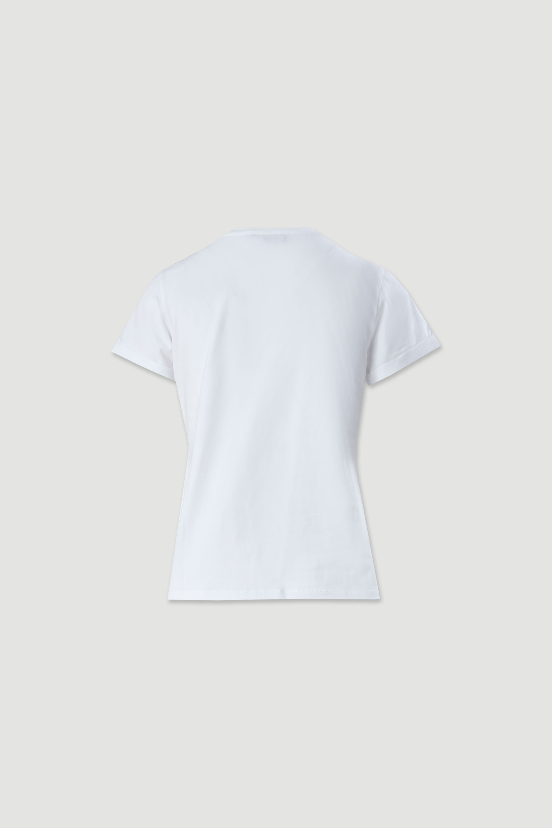 Cotton t-shirt with front transfer print