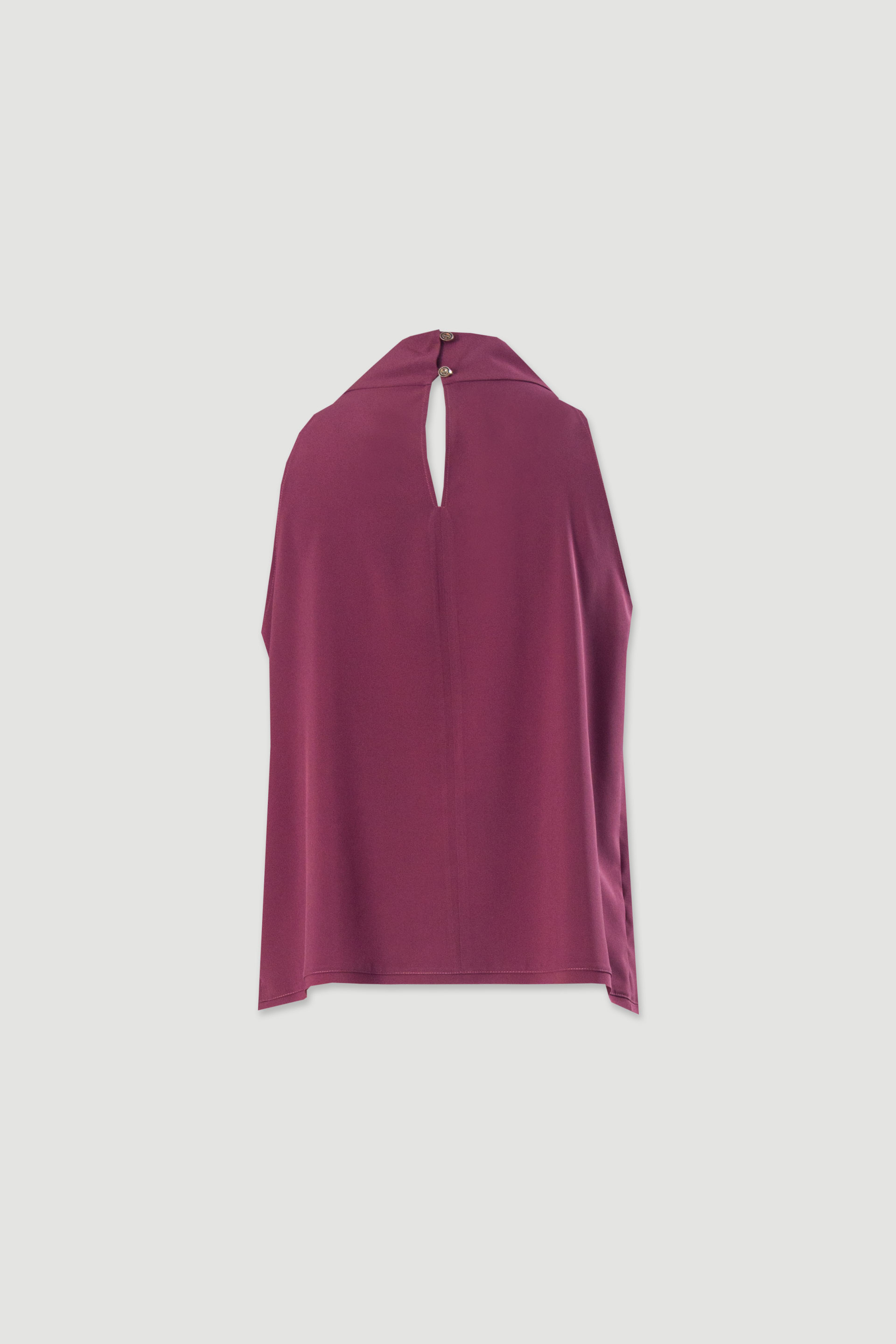 Top gola subida drapeada