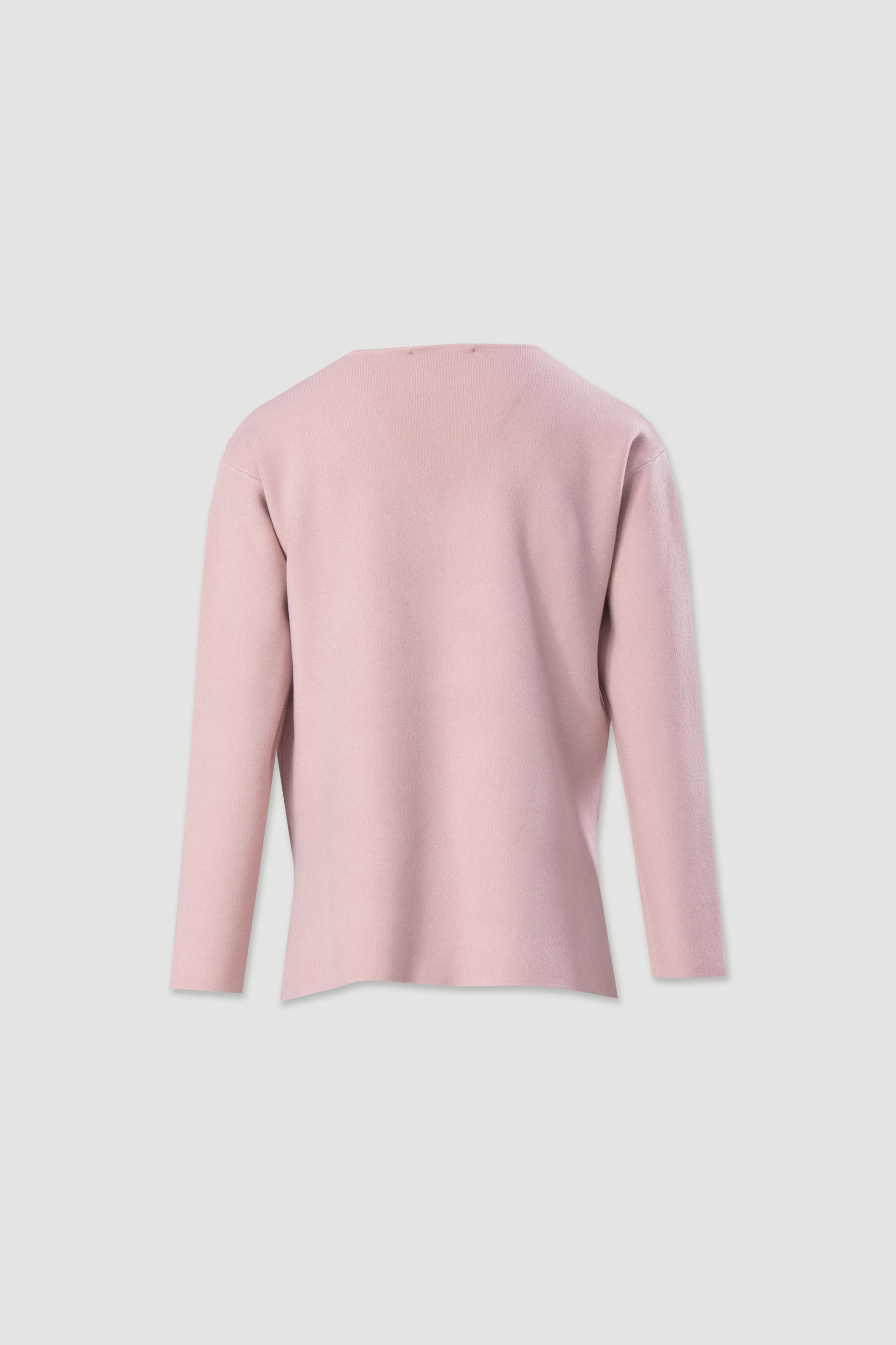 Camisola de malha com decote em v