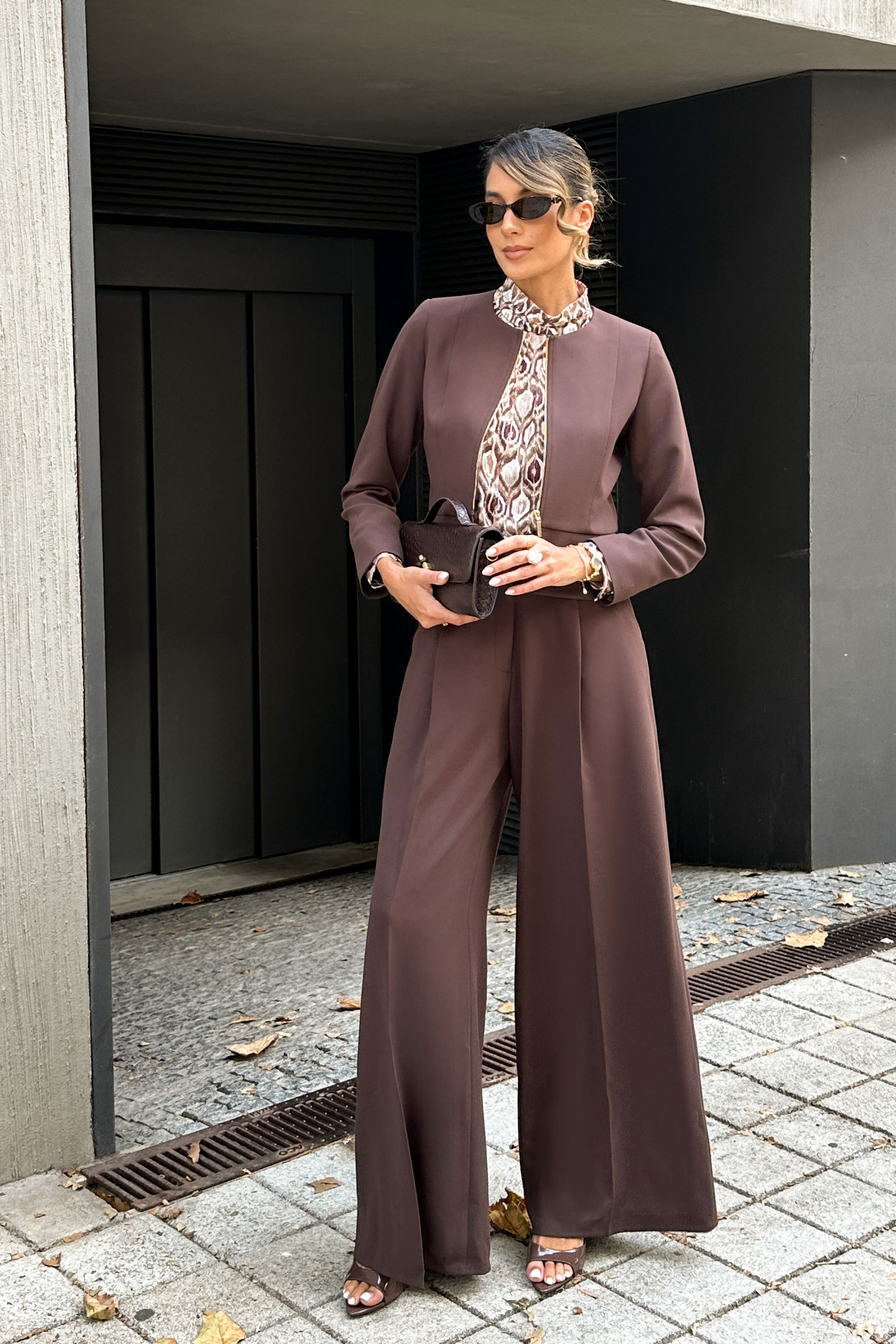 Structured classic jacket