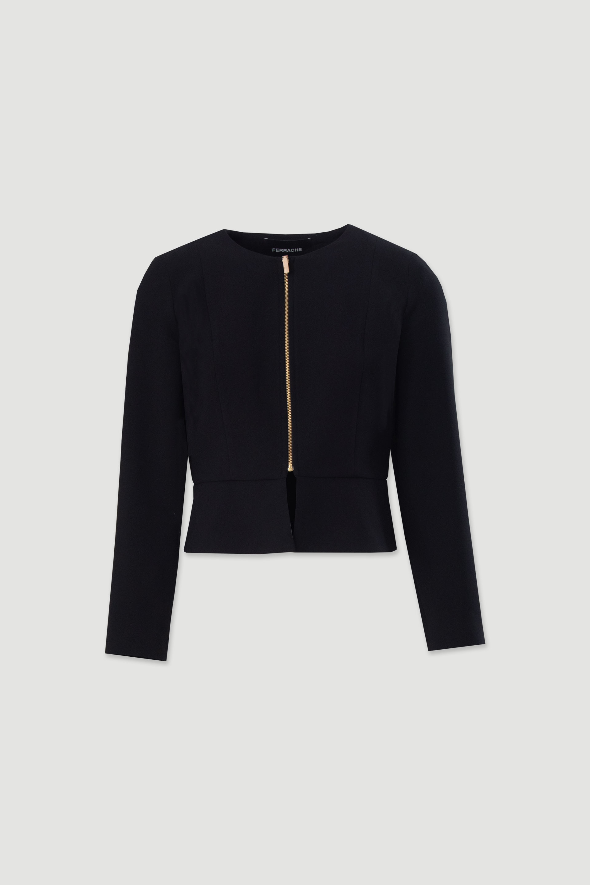 Casaco clássico estruturado