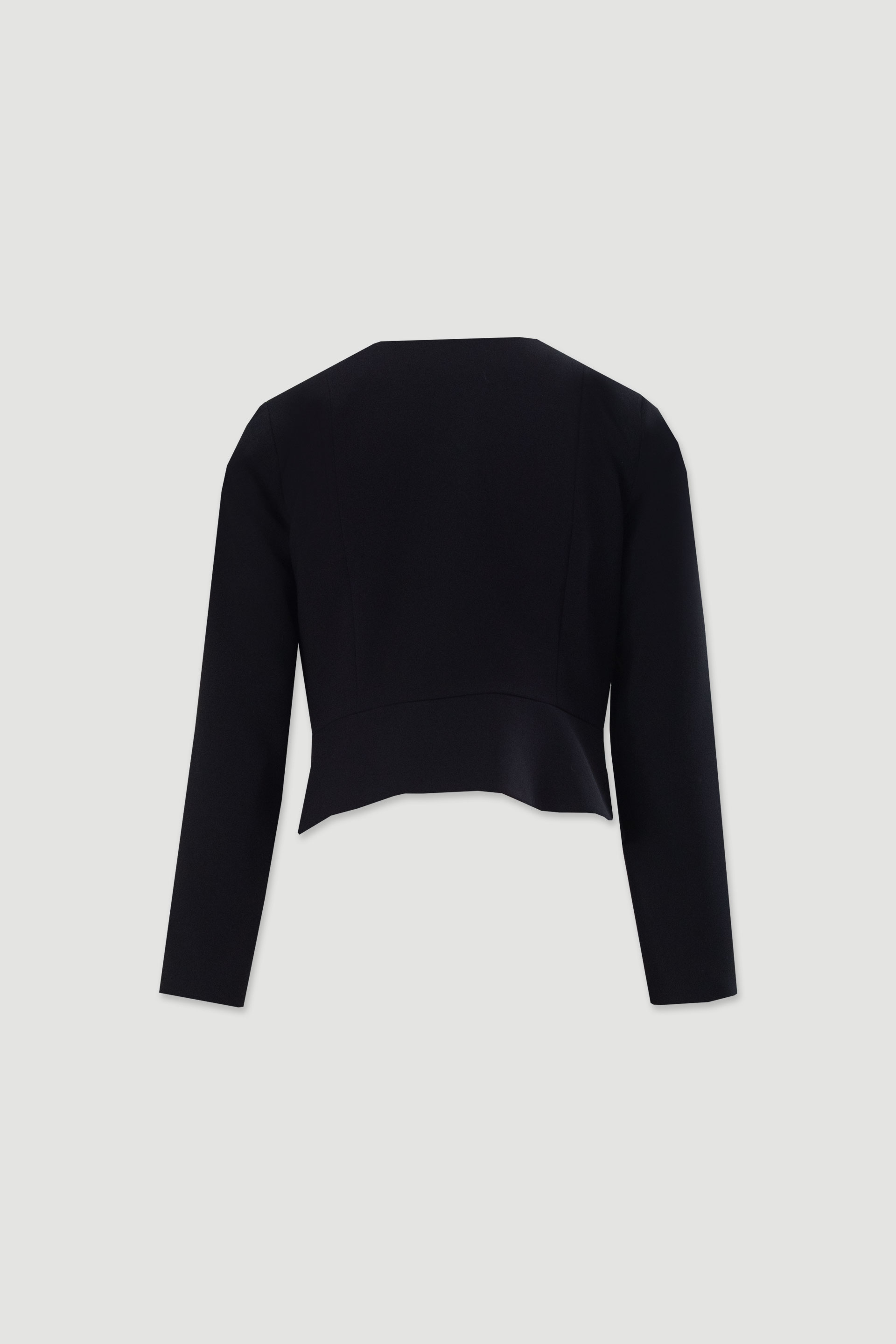 Casaco clássico estruturado