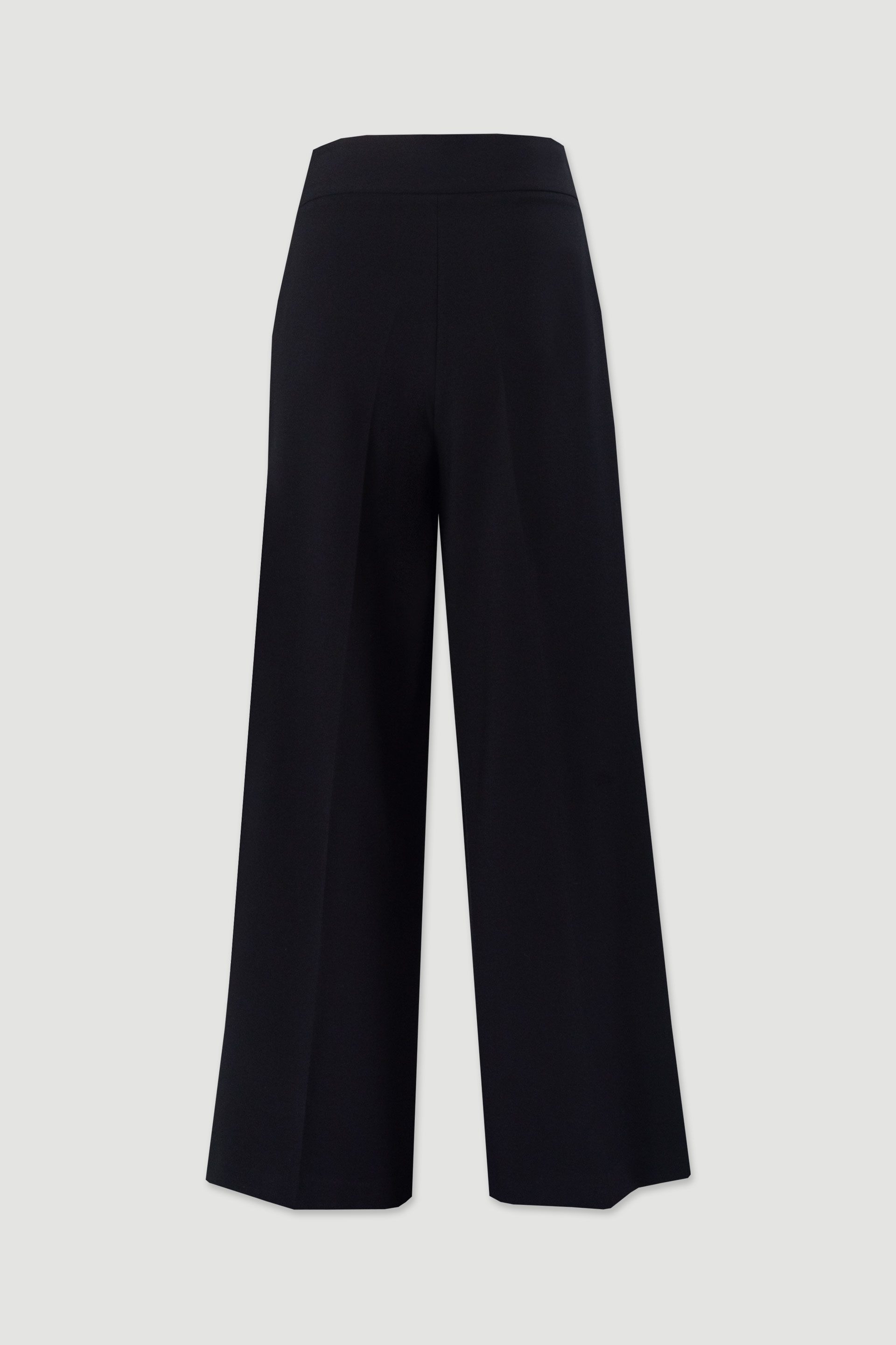 Pantalón clásico wide leg de tiro alto