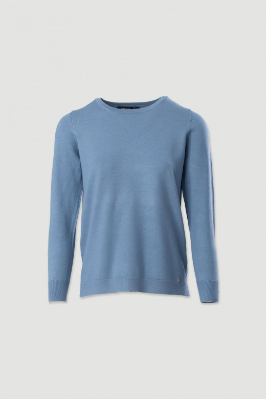 Pull basique en maille
