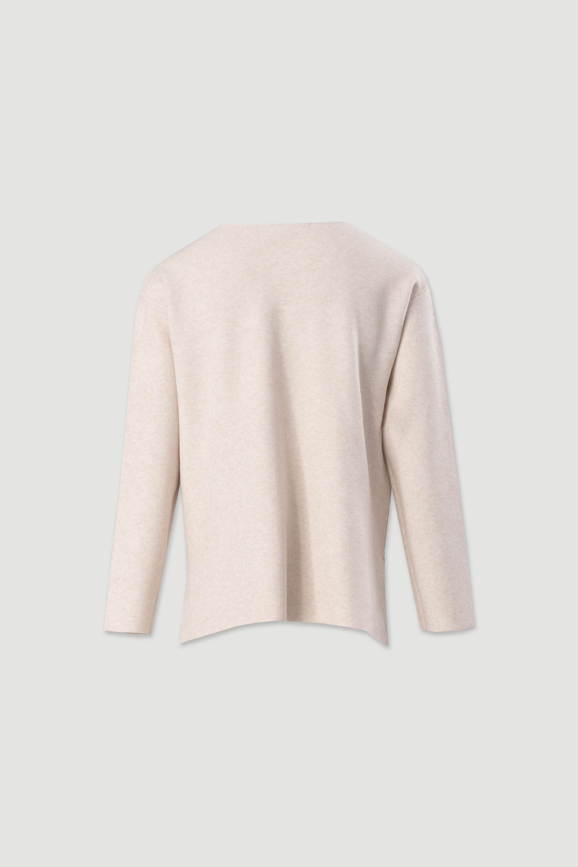 Jersey de punto con escote en v