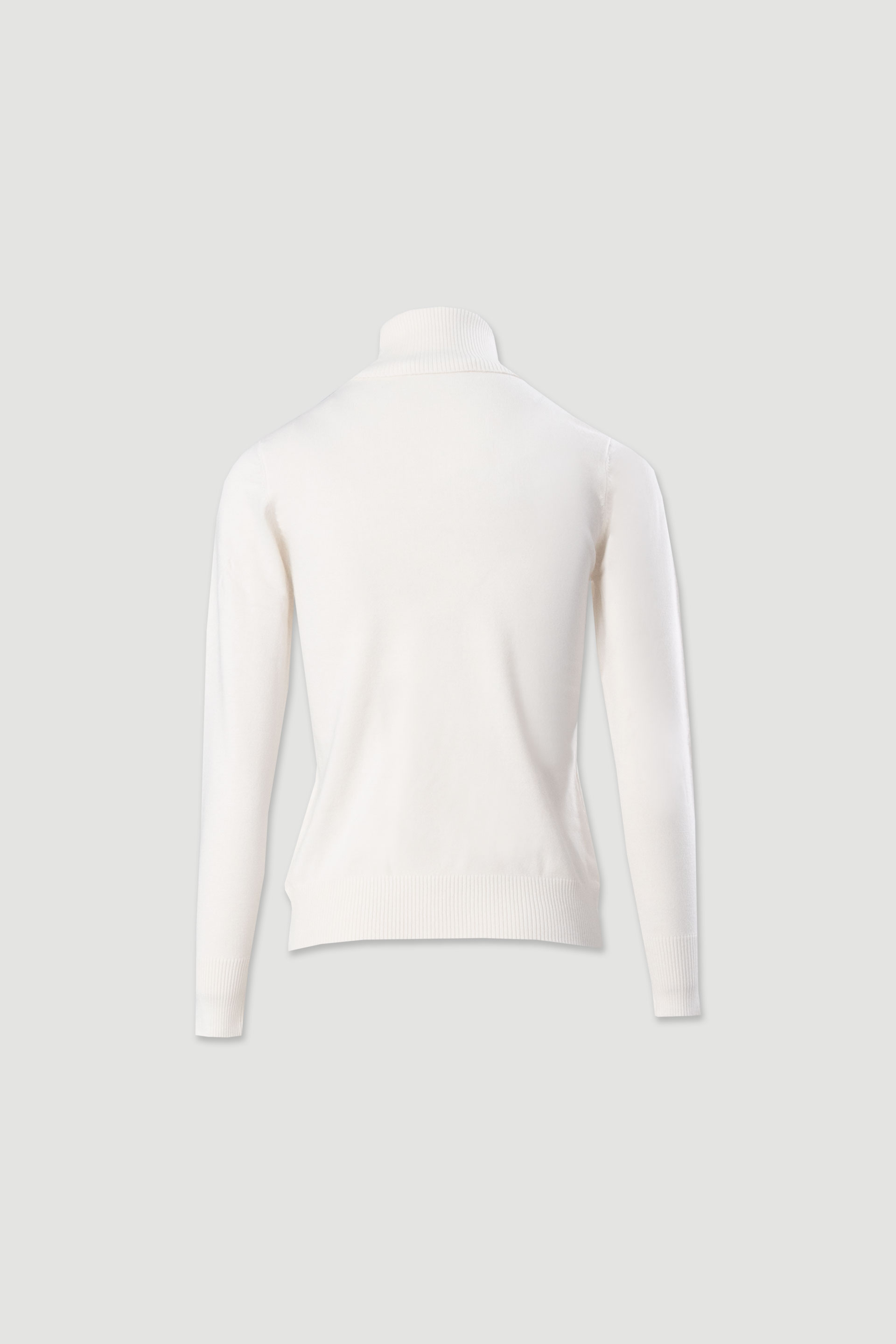 Camisola básica de gola alta