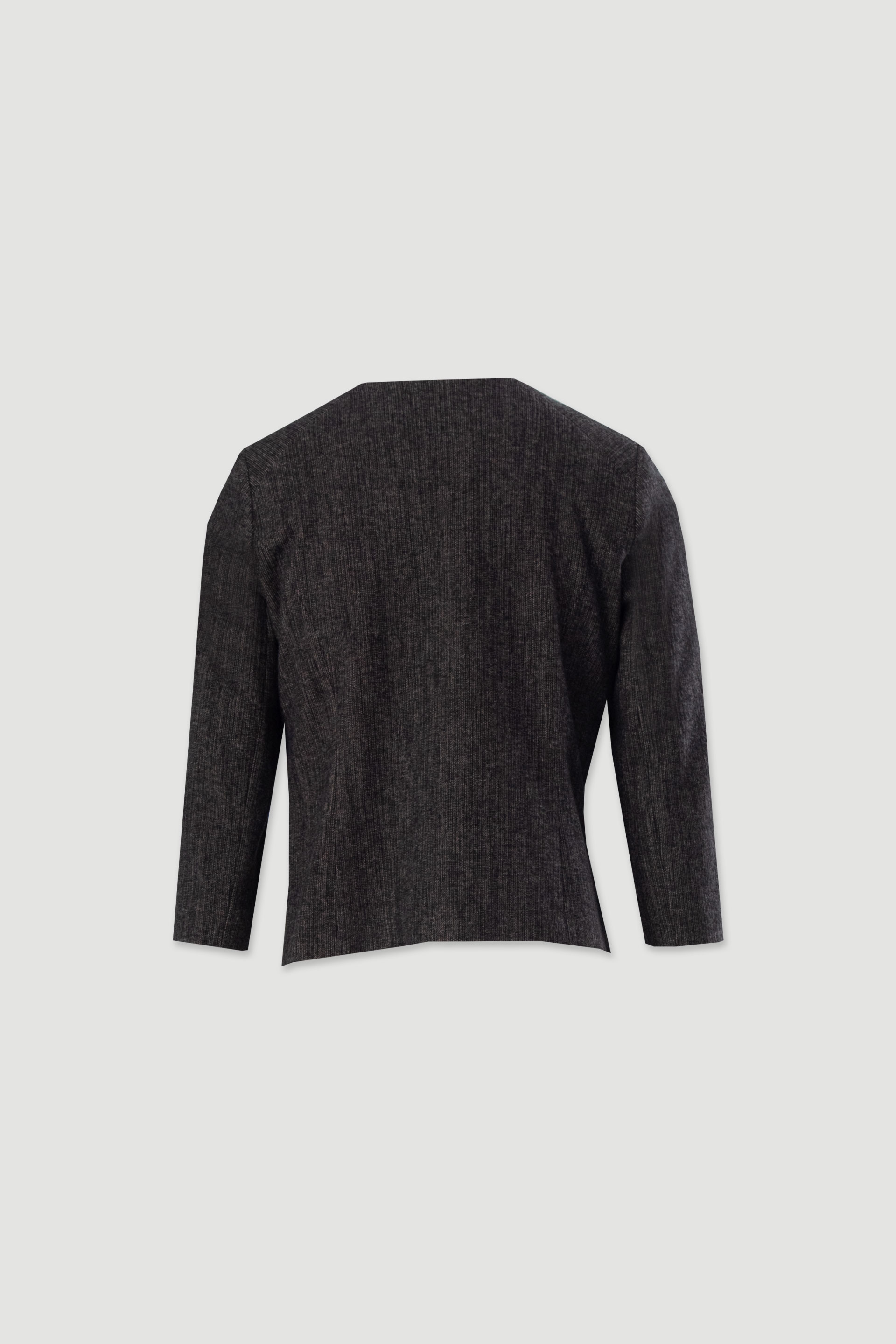 Chaqueta clásica corta estructurada