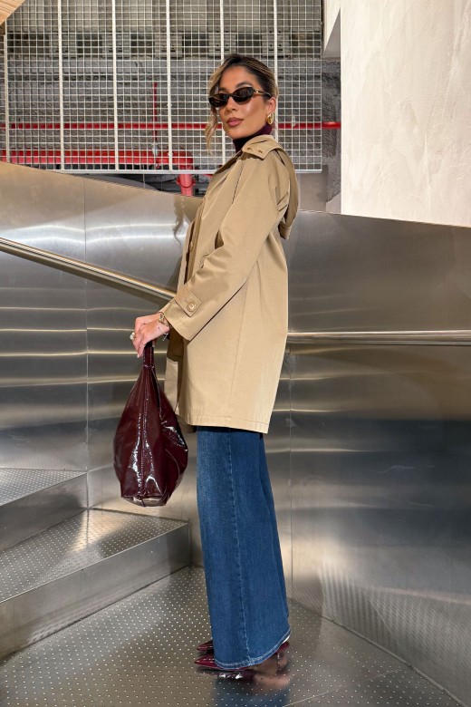 Parka with removable hood