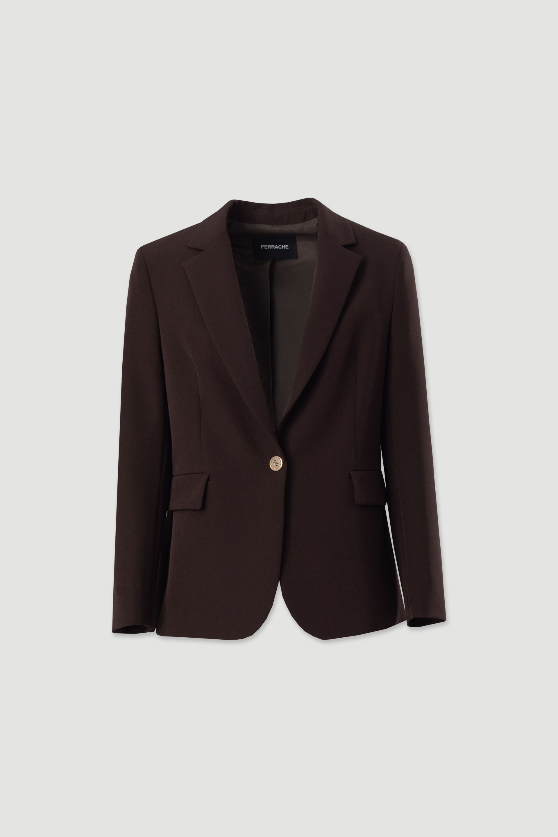 Blazer clássico estruturado