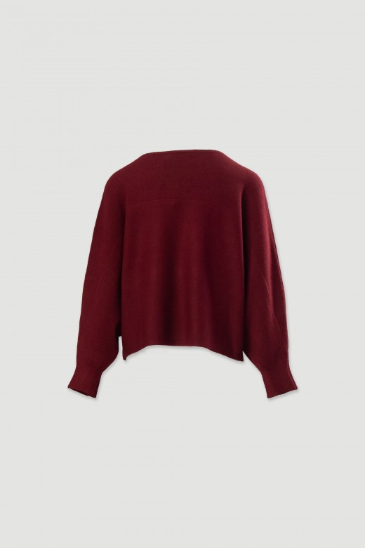 Pull en maille  manches larges
