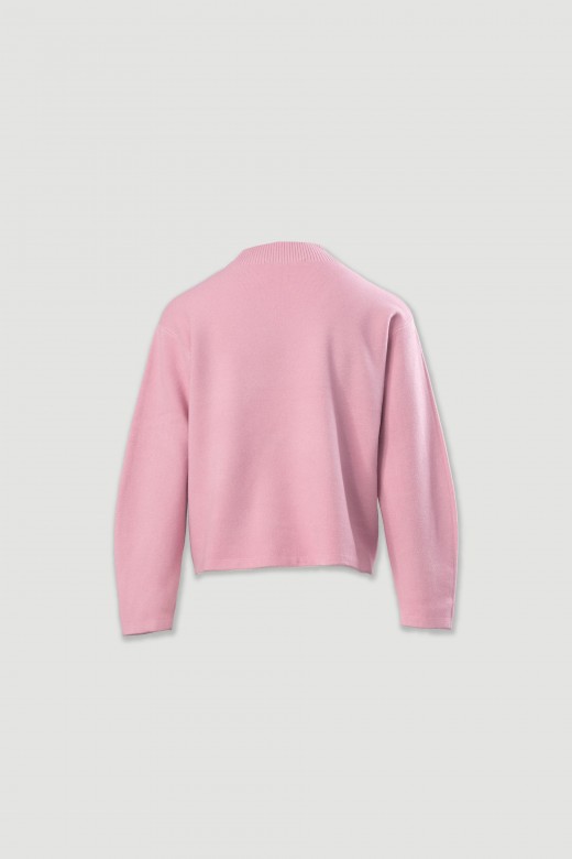 Pull en maille  paules tombantes
