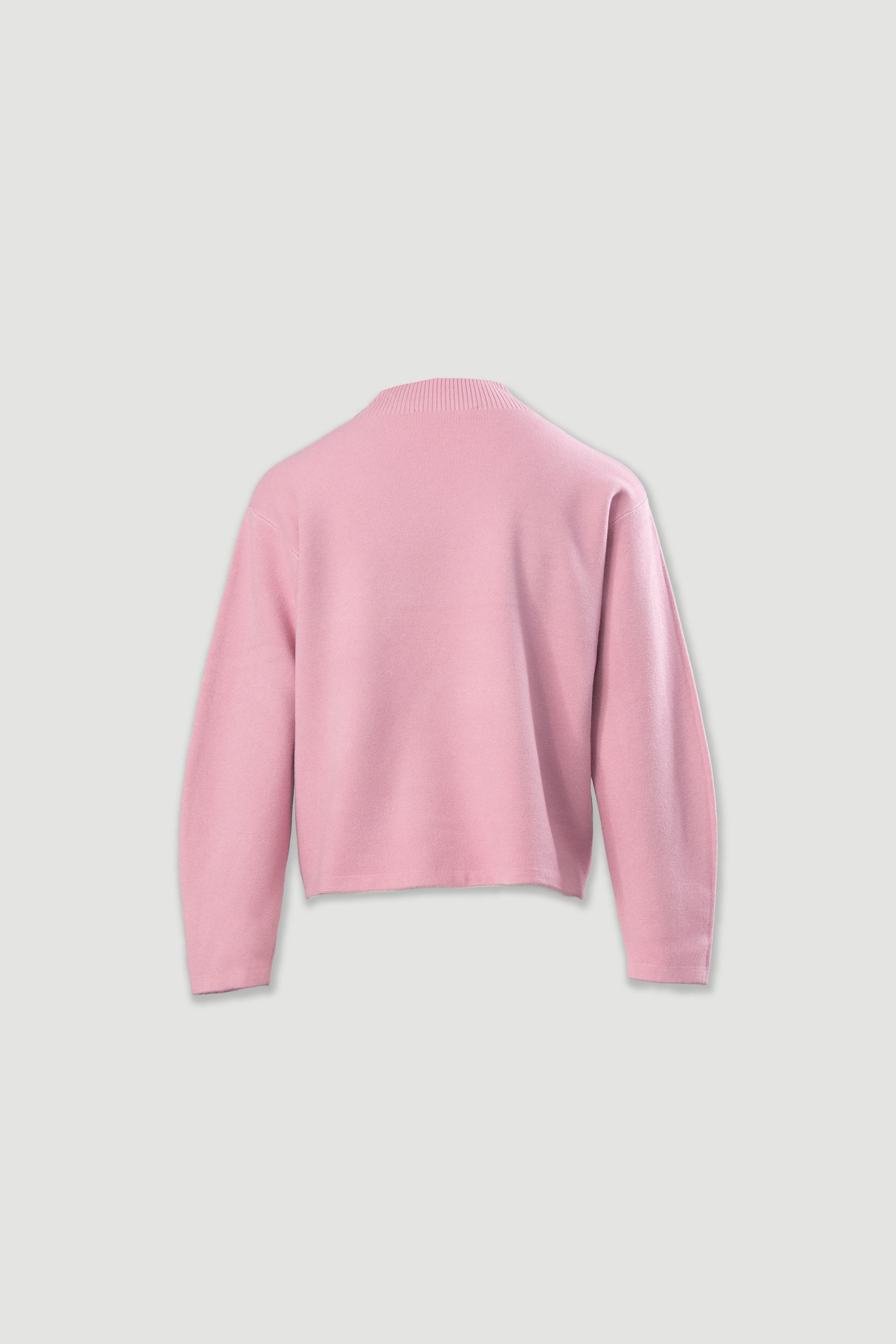 Camisola de malha com ombros descaídos