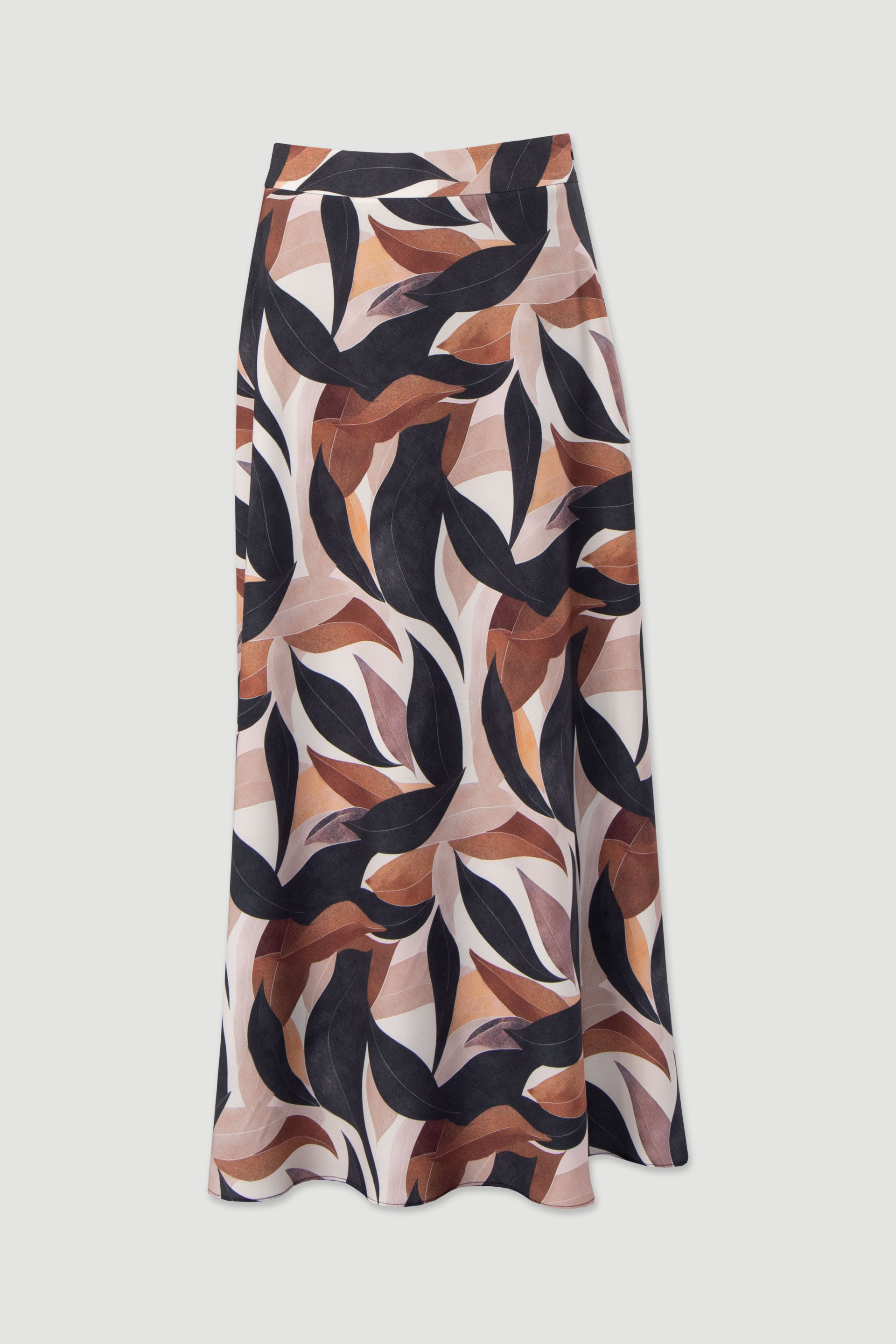 Saia longa estampada