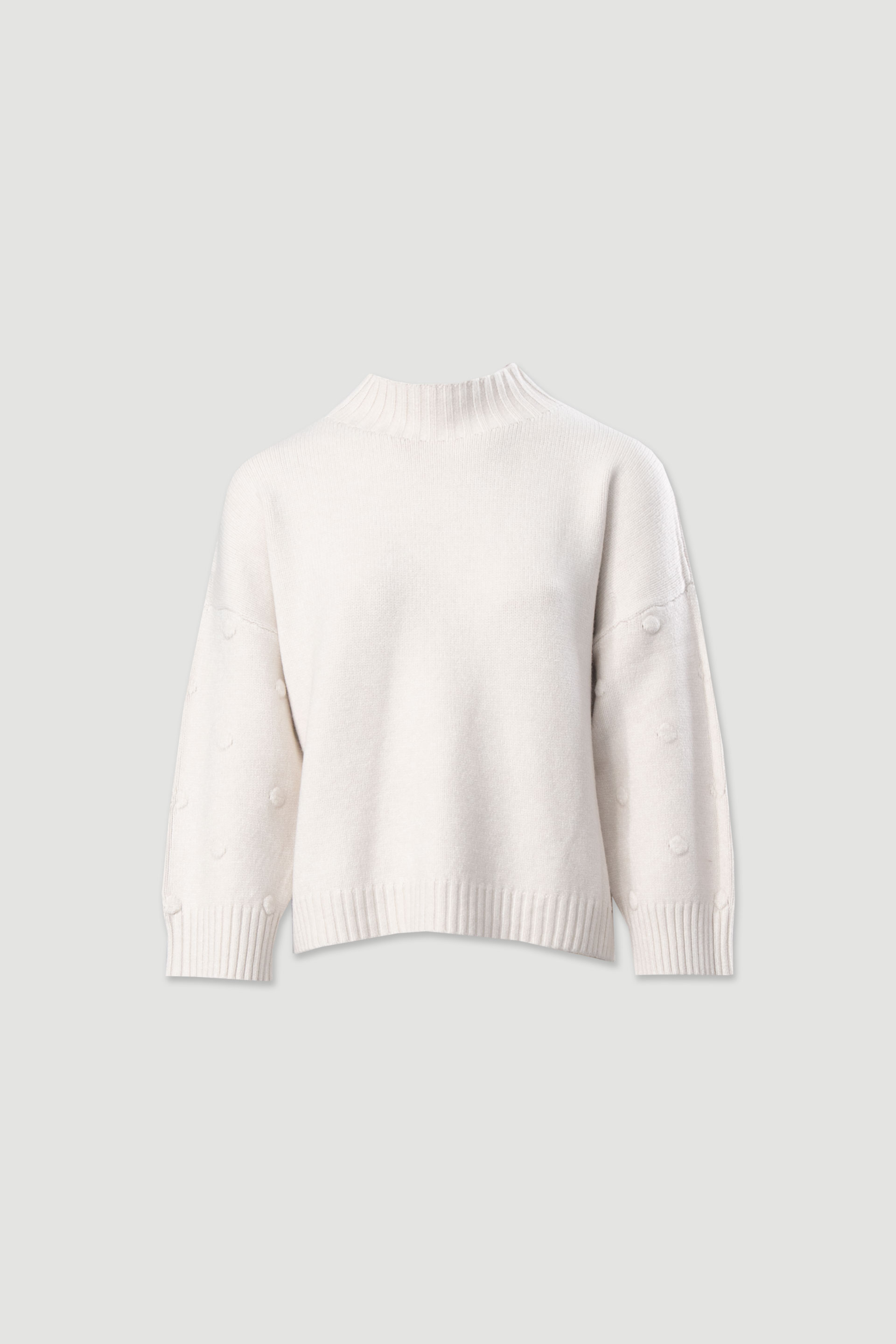 Pull en maille avec relief à pois