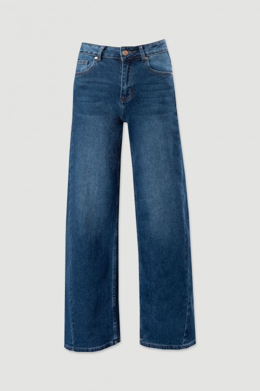 Jeans balloon em algodo