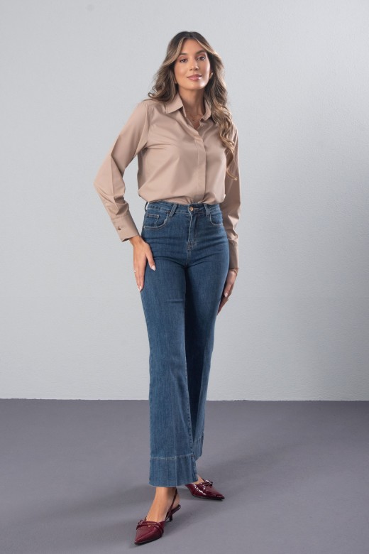 Plain cotton shirt