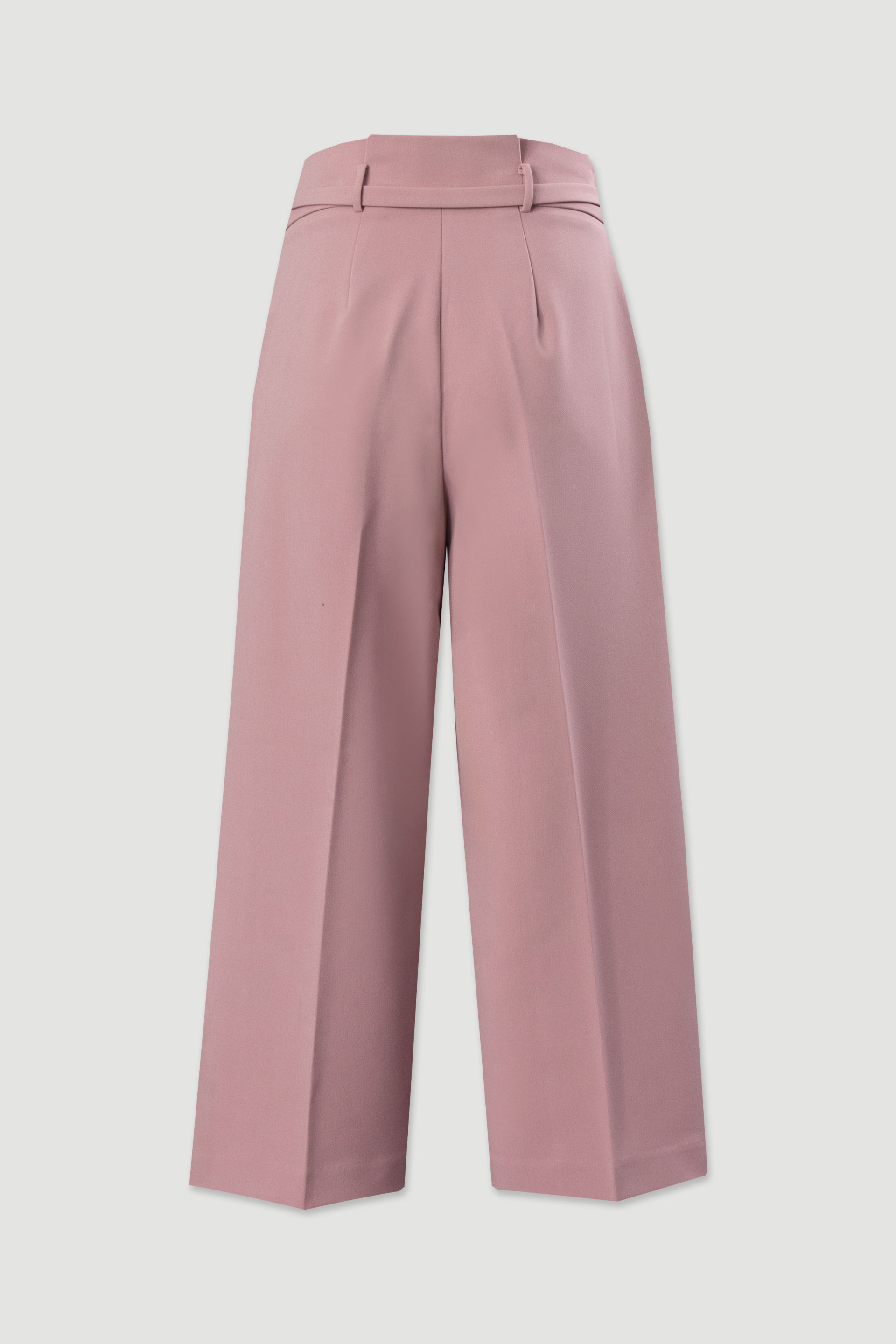 Pantalon culotte avec ceinture