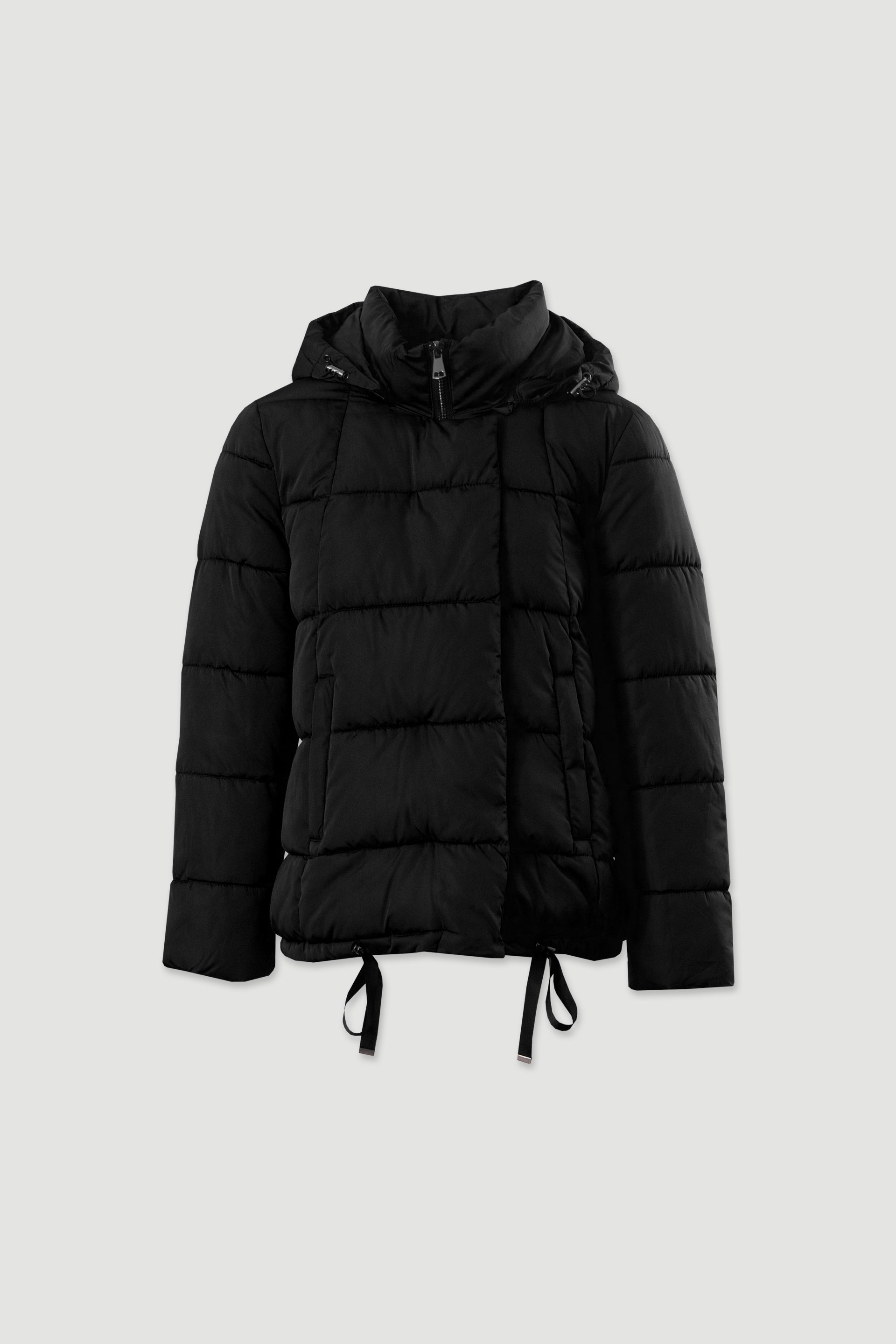 Parka acolchoada com capuz