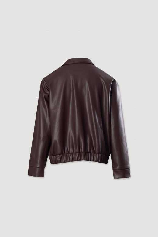 Blouson en similicuir