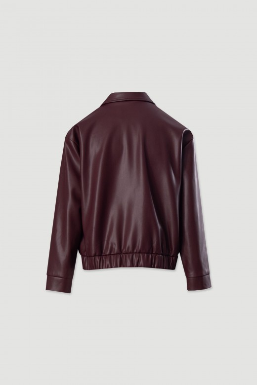 Blouson en similicuir