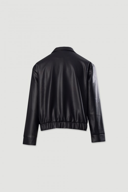 Blouson en similicuir